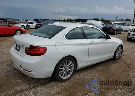 2014 BMW 228 I z USA, uszkodzony, nr VIN WBA1F5C50EVV99643